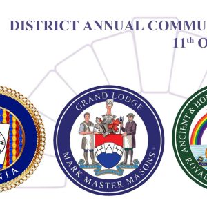 THE DISTRICT GRAND LODGE OF MARK MASTER MASONS OF ROMANIA - DISTRICT ANNUAL COMMUNICATION (October 11<sup>th</sup> 2025)